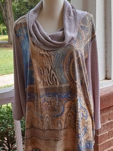 Chico's Size 4 Early Fall Top